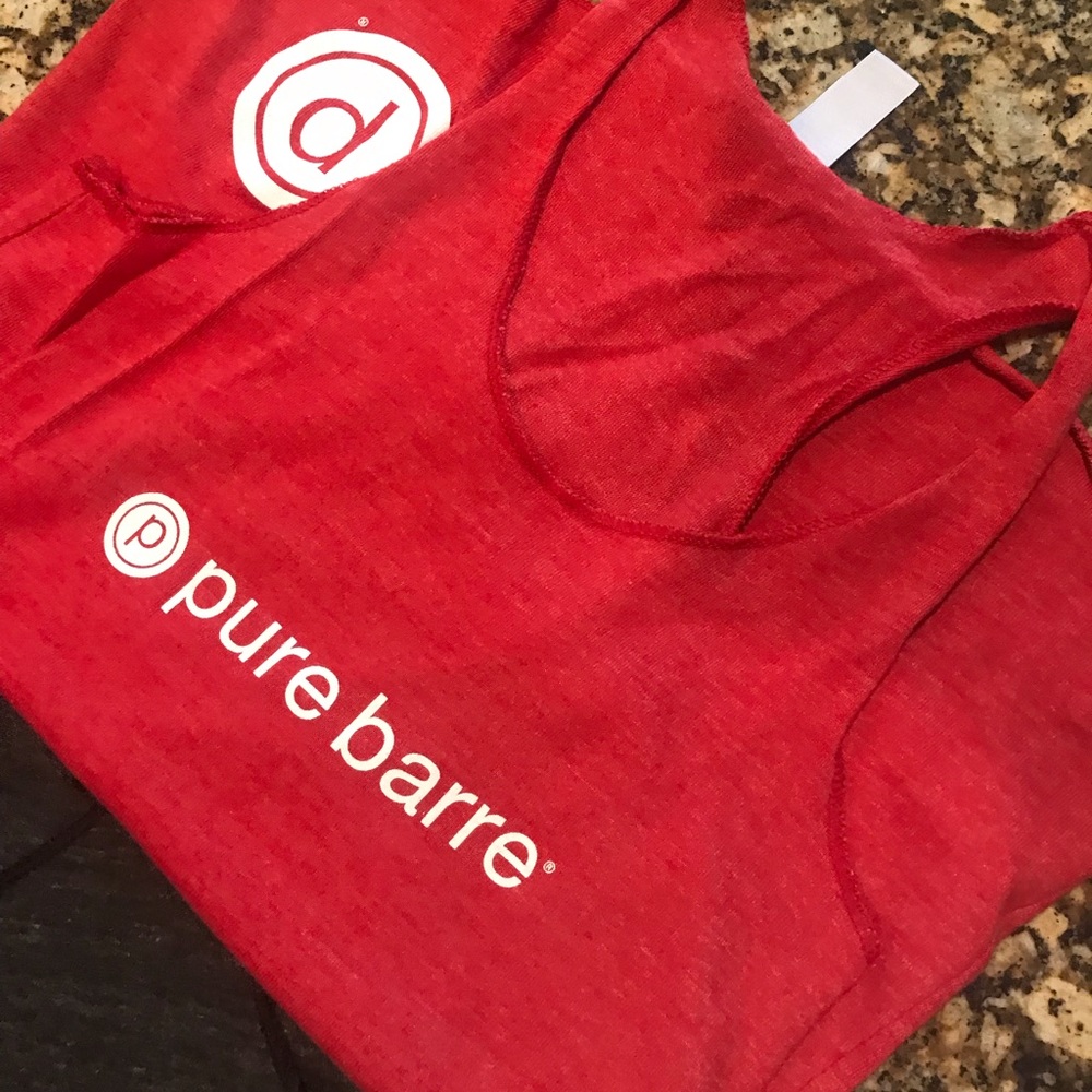 2 Pure Barre Muscle tanks. Size M